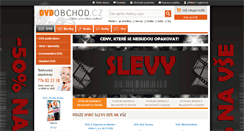 Desktop Screenshot of dvd-filmy.dvdobchod.cz